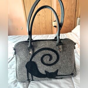 Handmade, unique felted bag